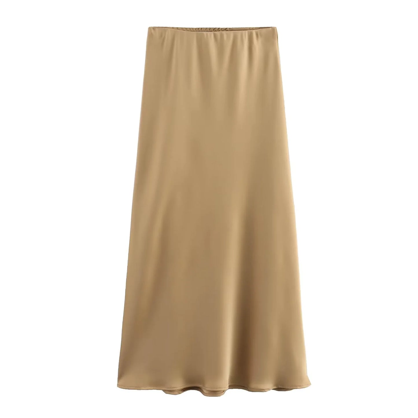 Women's Satin Skirt